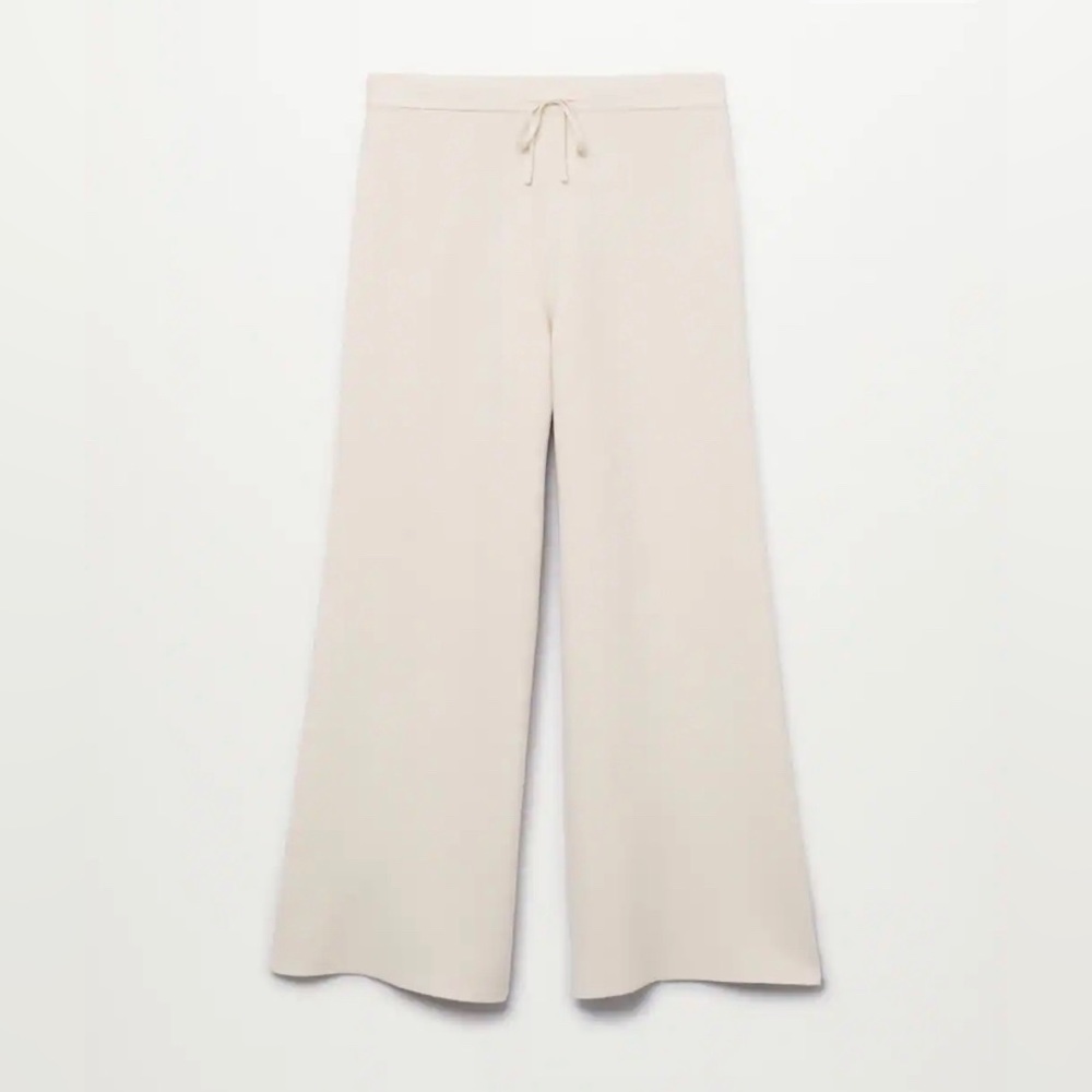 NWT MANGO Knitted Palazzo Pants, Small